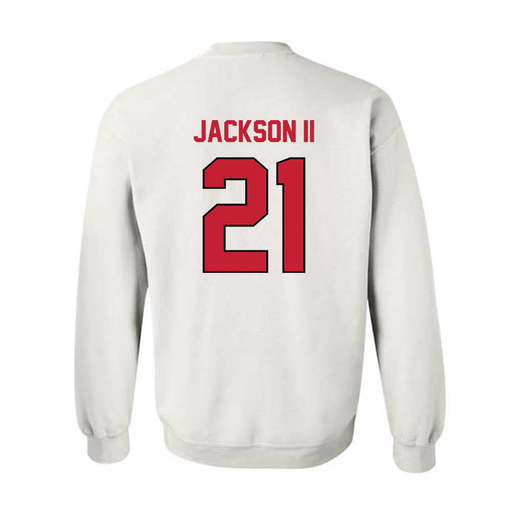 Wisconsin - NCAA Football : Bryan Jackson II - Classic Shersey Crewneck Sweatshirt-1