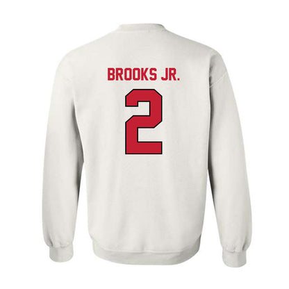 Wisconsin - NCAA Football : Chris Brooks Jr. - Classic Shersey Crewneck Sweatshirt-1