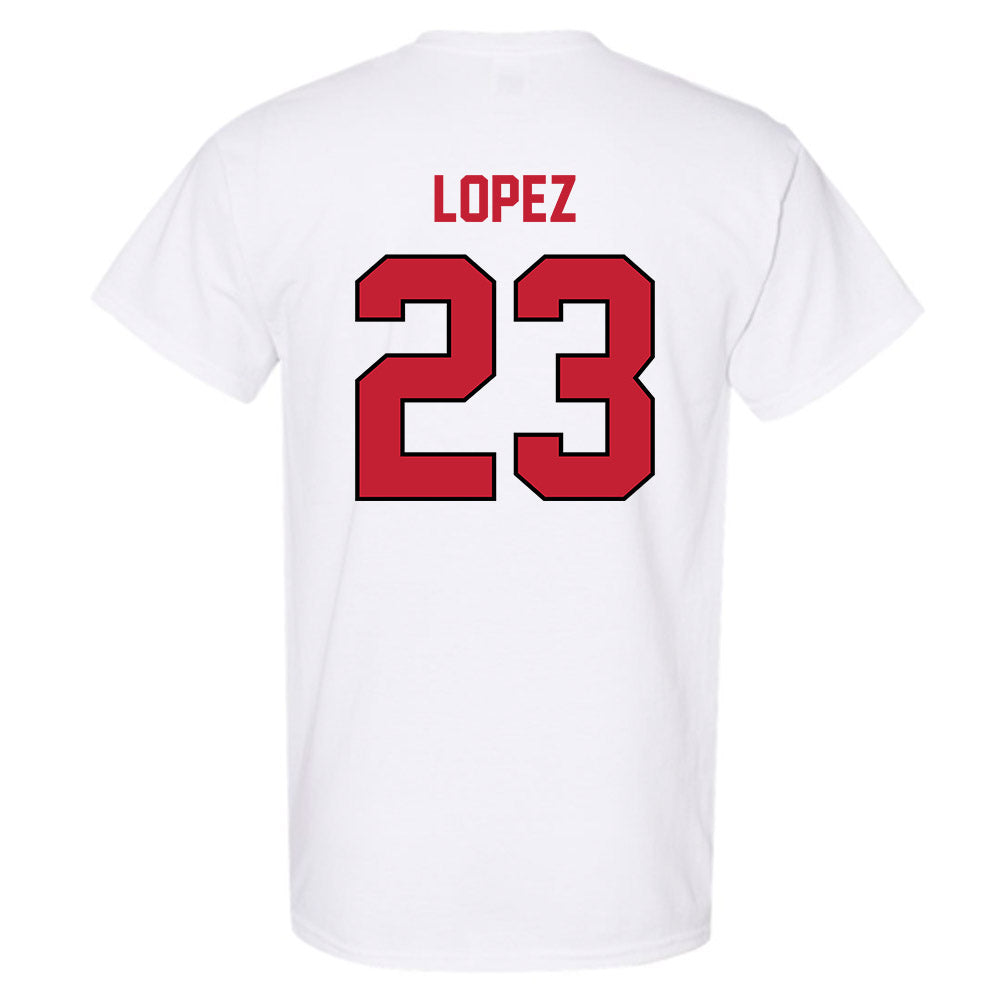 Wisconsin - NCAA Women's Volleyball : Grace Lopez - Classic Shersey T-Shirt-1