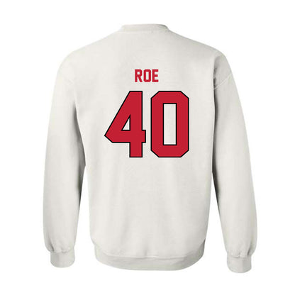 Wisconsin - NCAA Football : James Roe - Classic Shersey Crewneck Sweatshirt-1