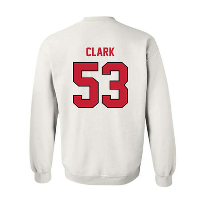 Wisconsin - NCAA Football : Cam Clark - Classic Shersey Crewneck Sweatshirt-1