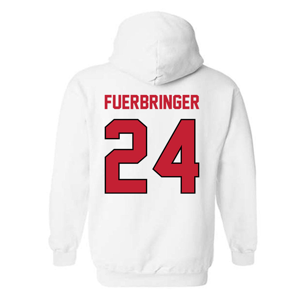 Wisconsin - NCAA Women's Volleyball : Charlie Fuerbringer - Classic Shersey Hooded Sweatshirt-1