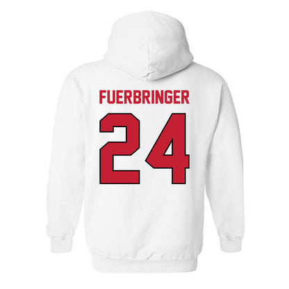 Wisconsin - NCAA Women's Volleyball : Charlie Fuerbringer - Classic Shersey Hooded Sweatshirt-1