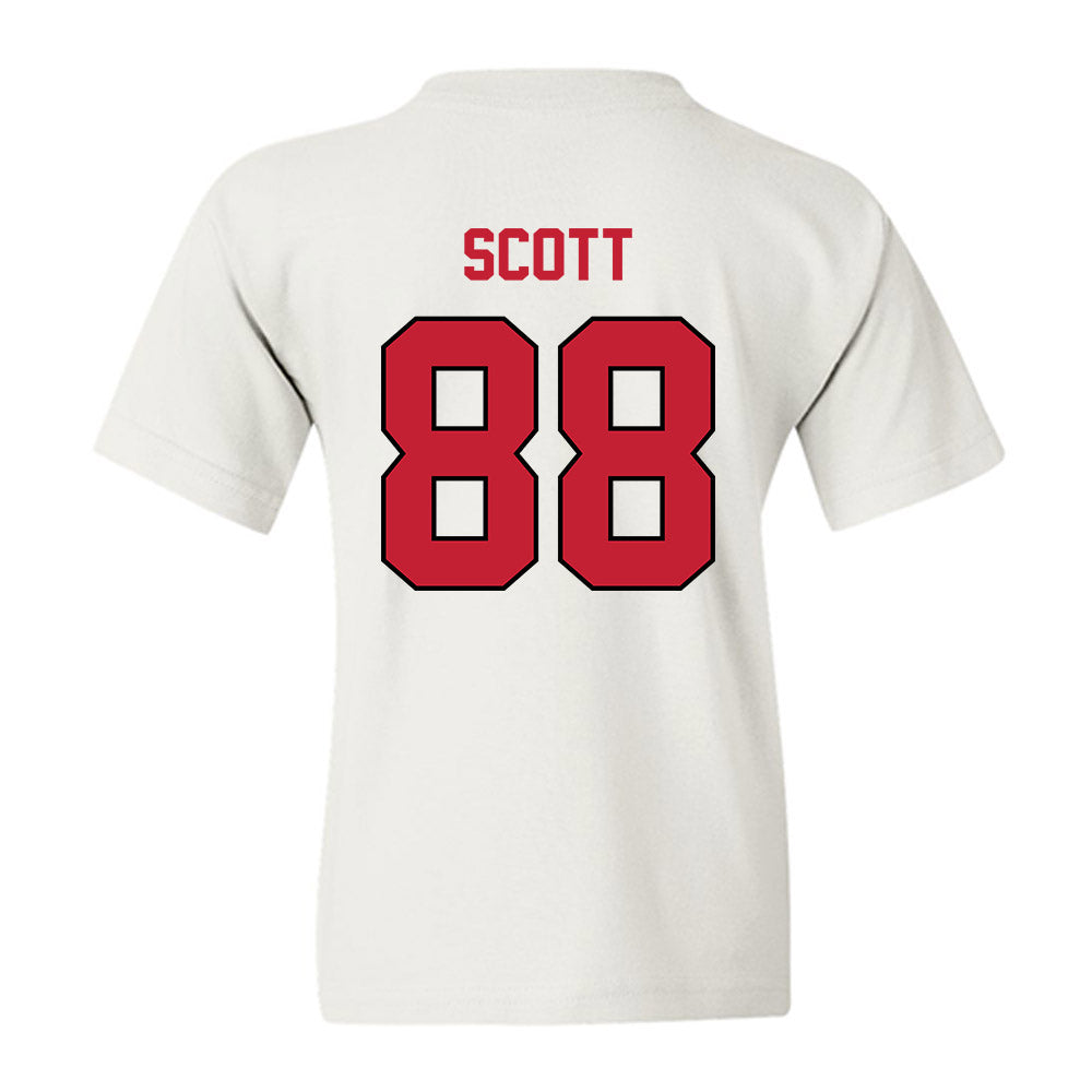 Wisconsin - NCAA Women's Volleyball : Kymora Scott - Classic Shersey Youth T-Shirt-1