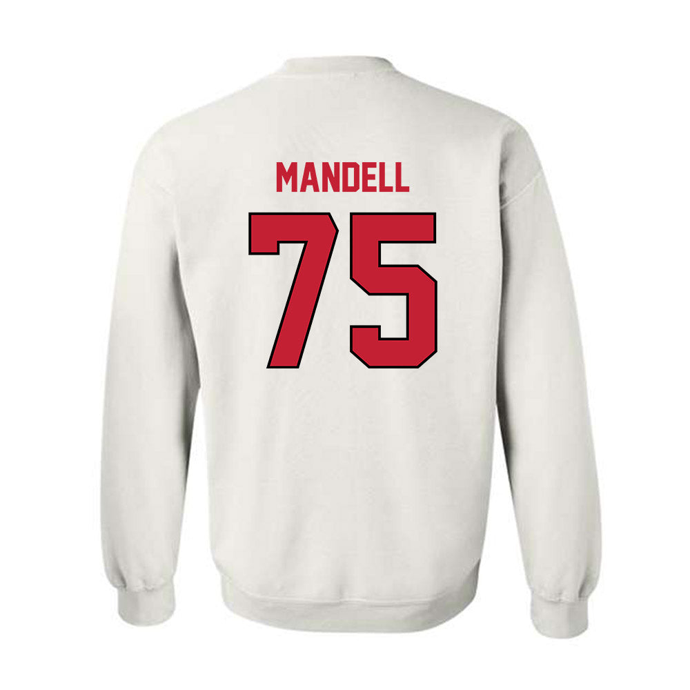 Wisconsin - NCAA Football : Emerson Mandell - Classic Shersey Crewneck Sweatshirt-1