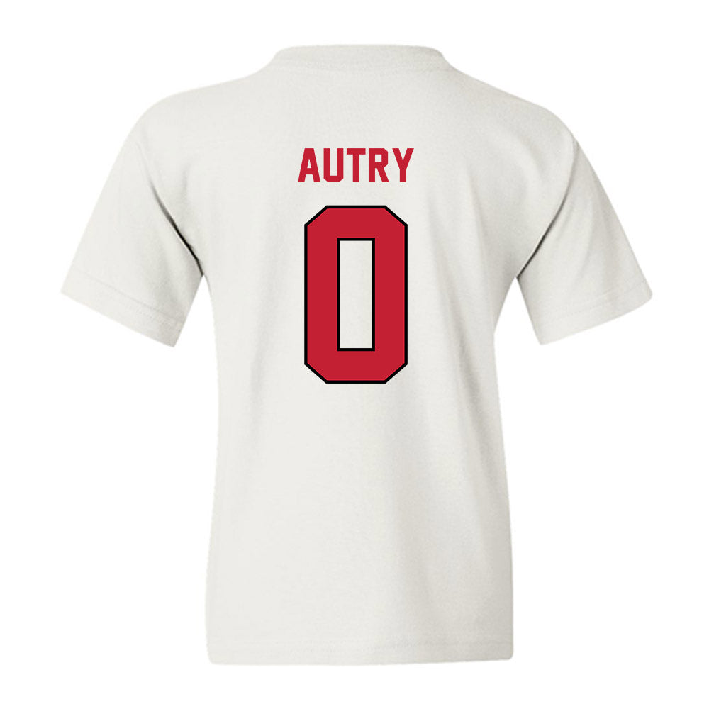 Wisconsin - NCAA Men's Basketball : Trey Autry - Classic Shersey Youth T-Shirt-1