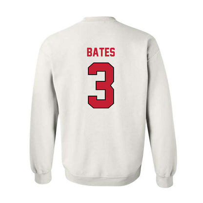 Wisconsin - NCAA Football : Cai Bates - Classic Shersey Crewneck Sweatshirt-1