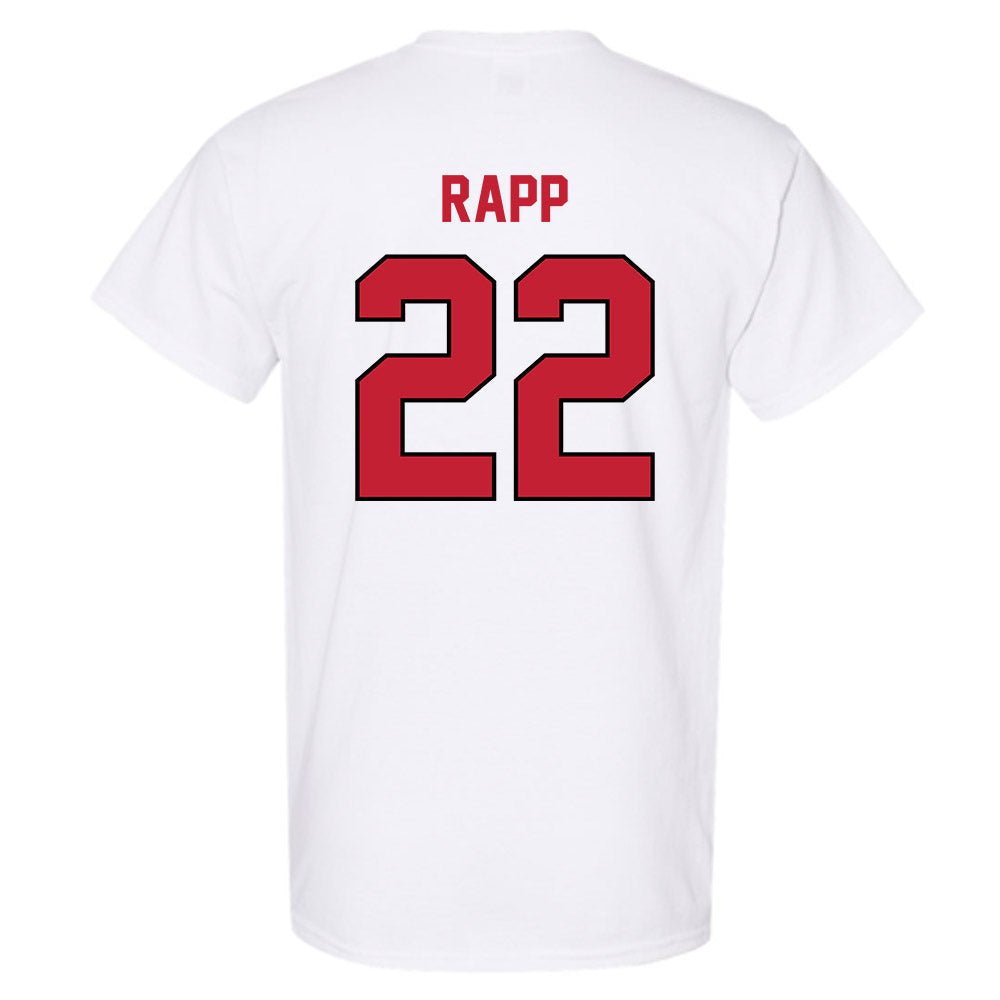 Wisconsin - NCAA Men's Basketball : Austin Rapp - Classic Shersey T-Shirt-1