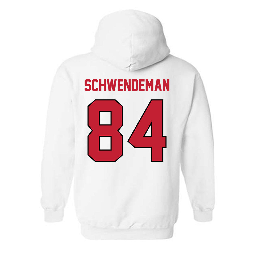 Wisconsin - NCAA Football : Ryan Schwendeman - Classic Shersey Hooded Sweatshirt-1