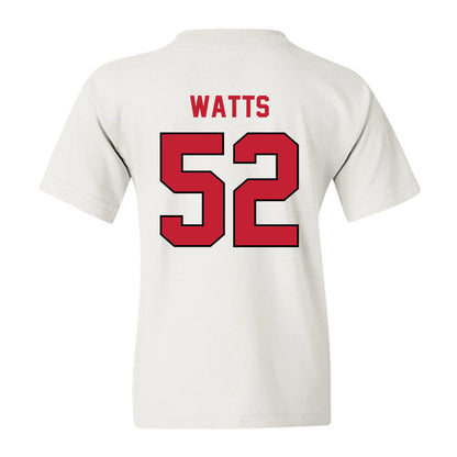 Wisconsin - NCAA Football : Hardy Watts - Classic Shersey Youth T-Shirt-1
