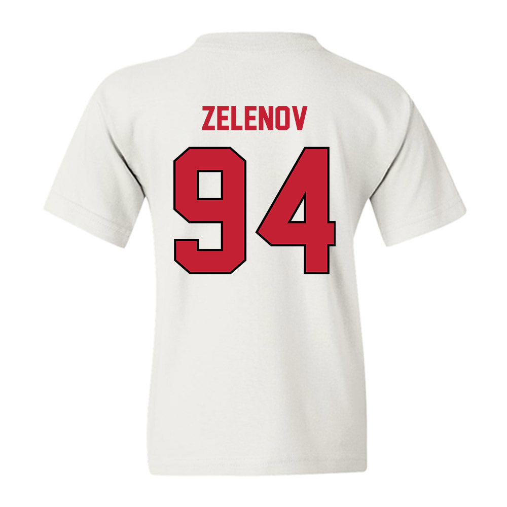 Wisconsin - NCAA Men's Ice Hockey : Vasily Zelenov - Classic Shersey Youth T-Shirt-1
