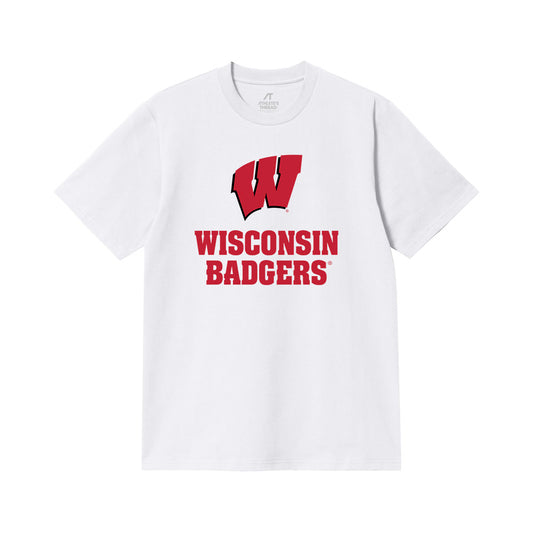 Wisconsin - NCAA Men's Basketball : Braeden Carrington - Classic Shersey T-Shirt-0