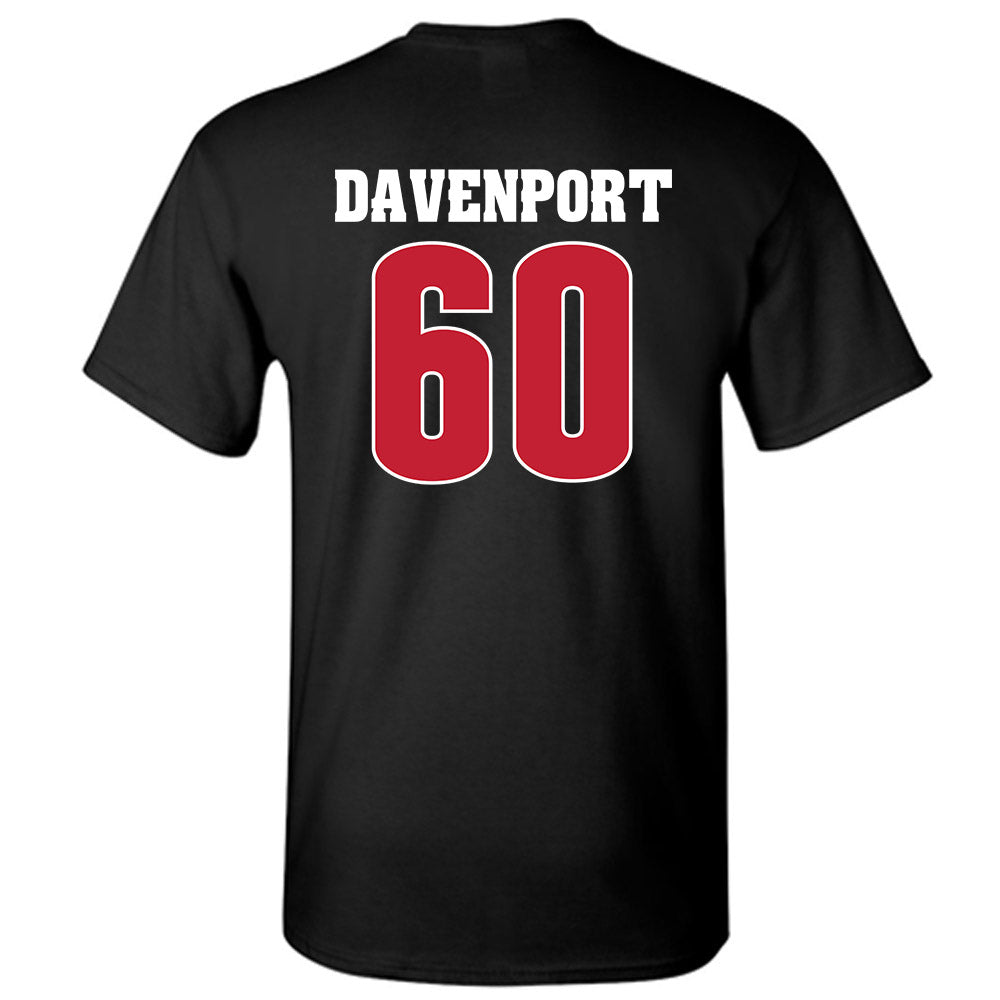 Wisconsin - NCAA Football : Nolan Davenport - Classic Shersey T-Shirt-1
