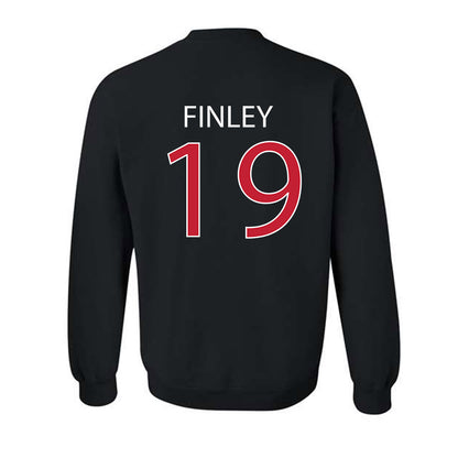 Wisconsin - NCAA Men's Ice Hockey : Quinn Finley - Classic Shersey Crewneck Sweatshirt-1