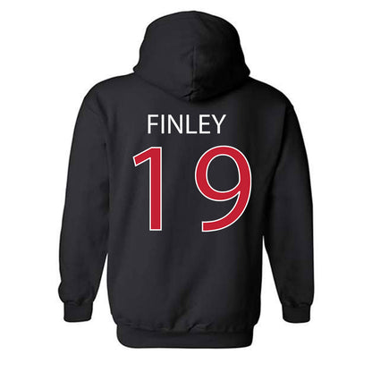 Wisconsin - NCAA Men's Ice Hockey : Quinn Finley - Classic Shersey Hooded Sweatshirt-1