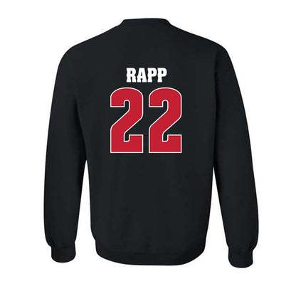 Wisconsin - NCAA Men's Basketball : Austin Rapp - Classic Shersey Crewneck Sweatshirt-1