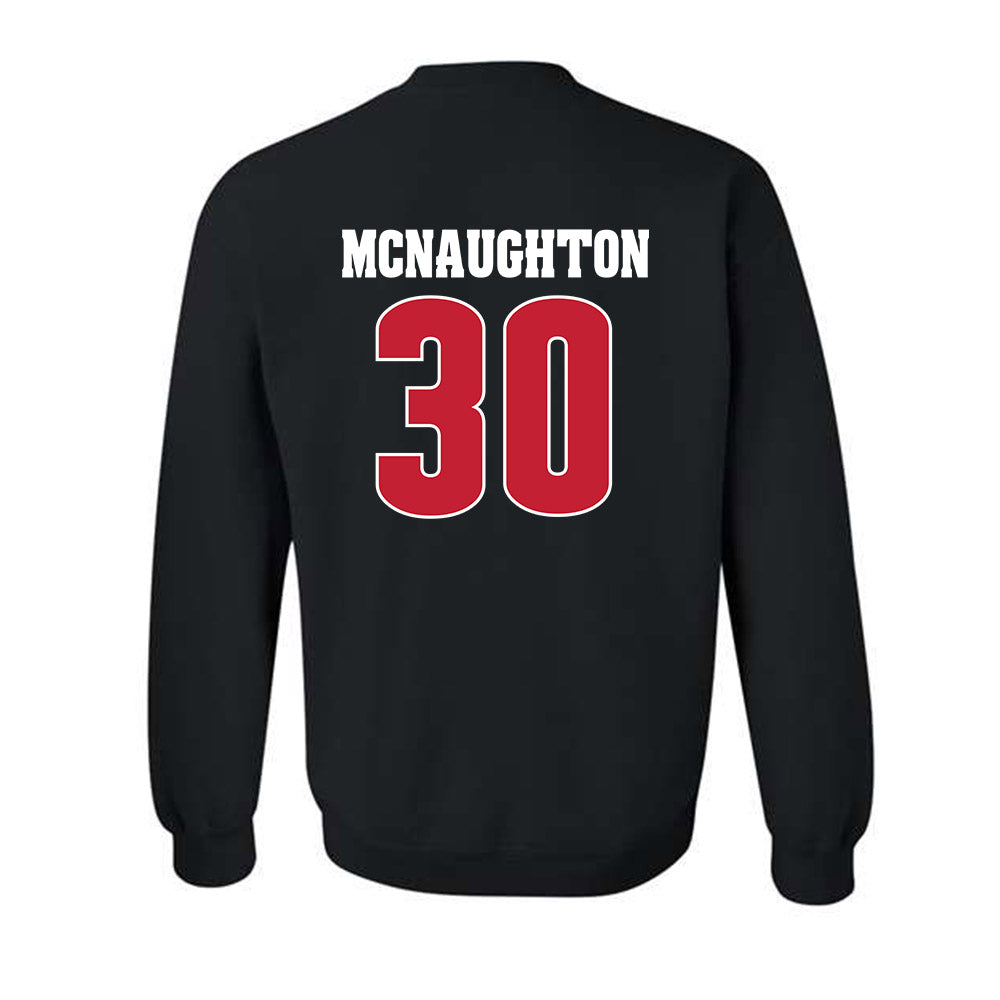 Wisconsin - NCAA Women's Ice Hockey : Ava McNaughton - Classic Shersey Crewneck Sweatshirt-1