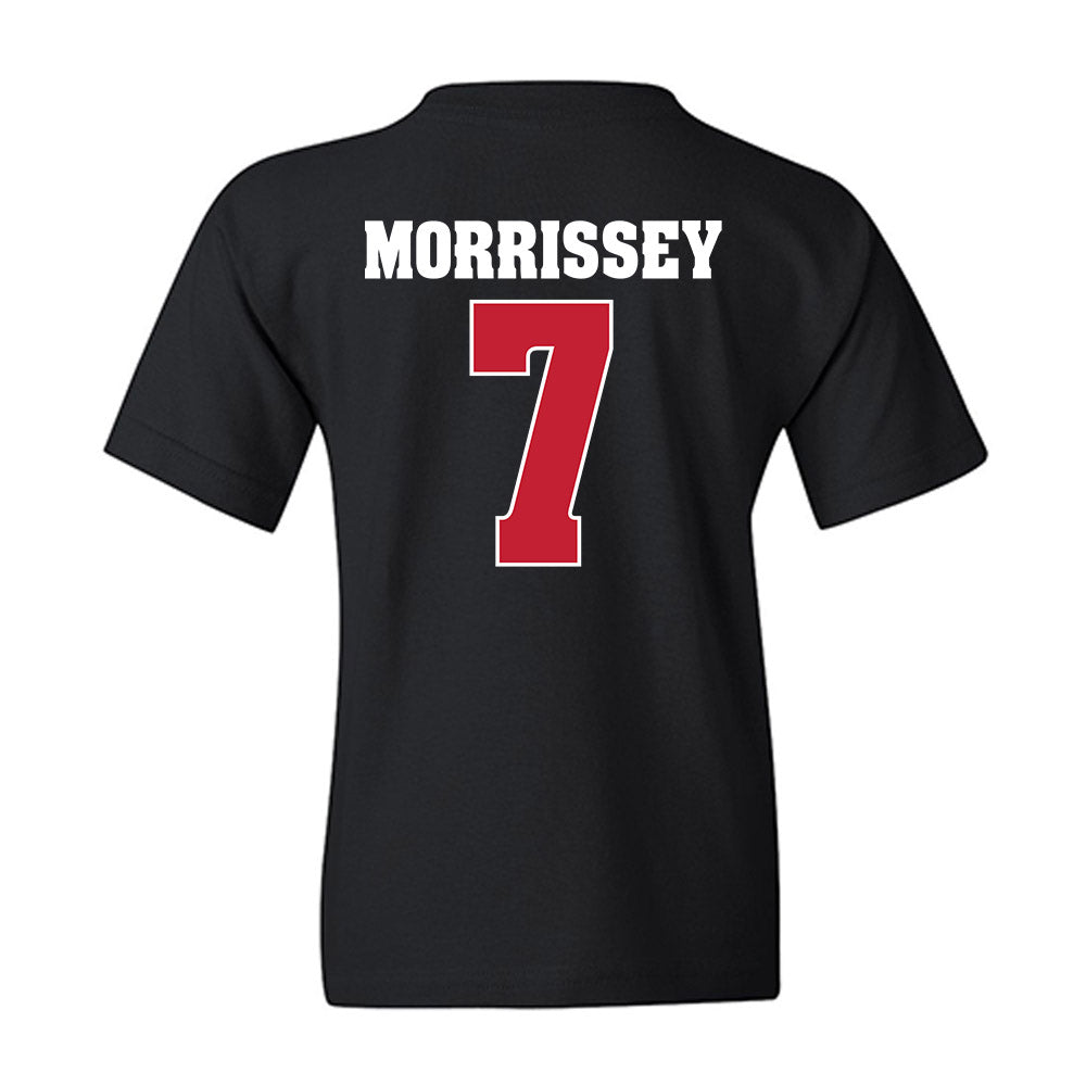 Wisconsin - NCAA Men's Ice Hockey : Gavin Morrissey - Classic Shersey Youth T-Shirt-1