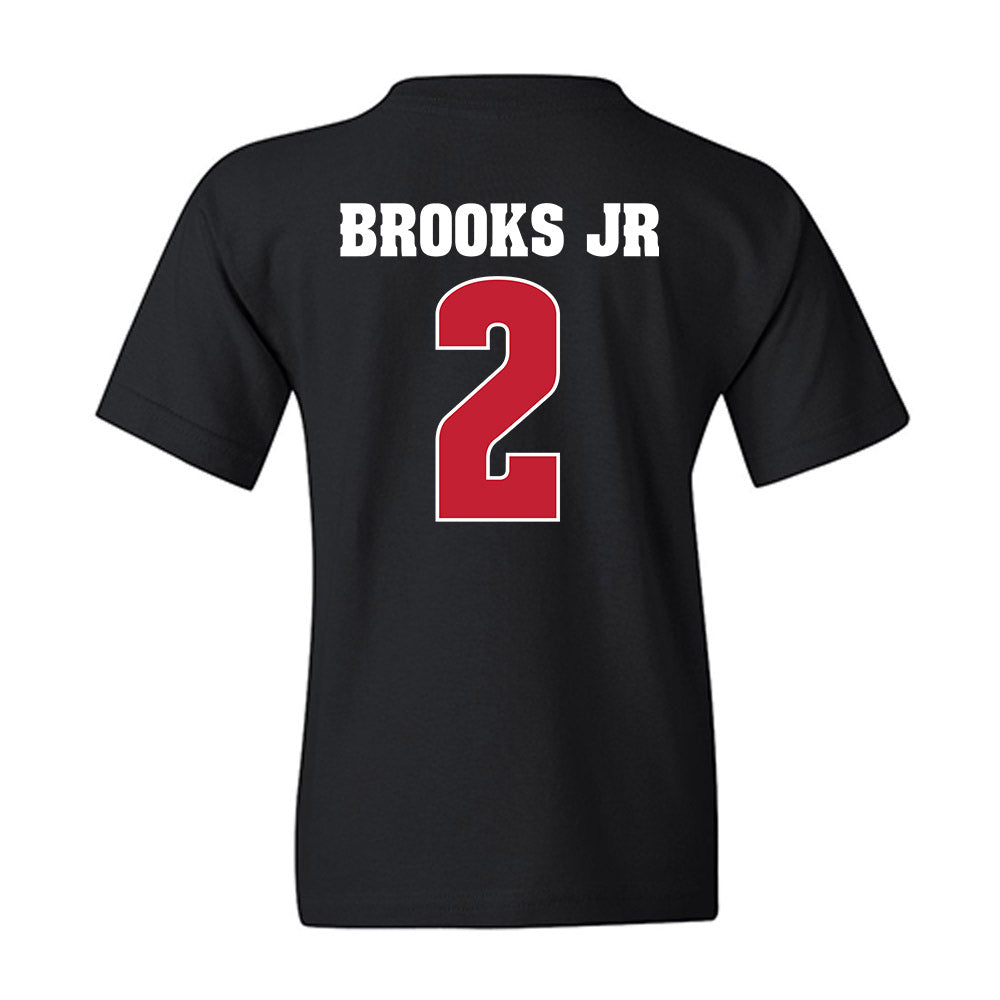 Wisconsin - NCAA Football : Chris Brooks Jr - Classic Shersey Youth T-Shirt-1