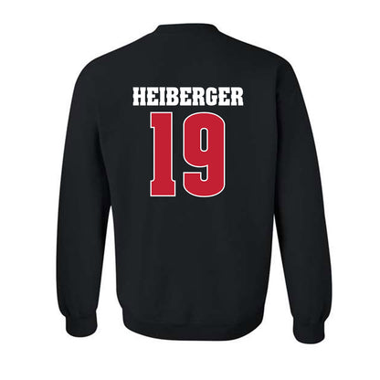 Wisconsin - NCAA Football : Thomas Heiberger - Classic Shersey Crewneck Sweatshirt-1