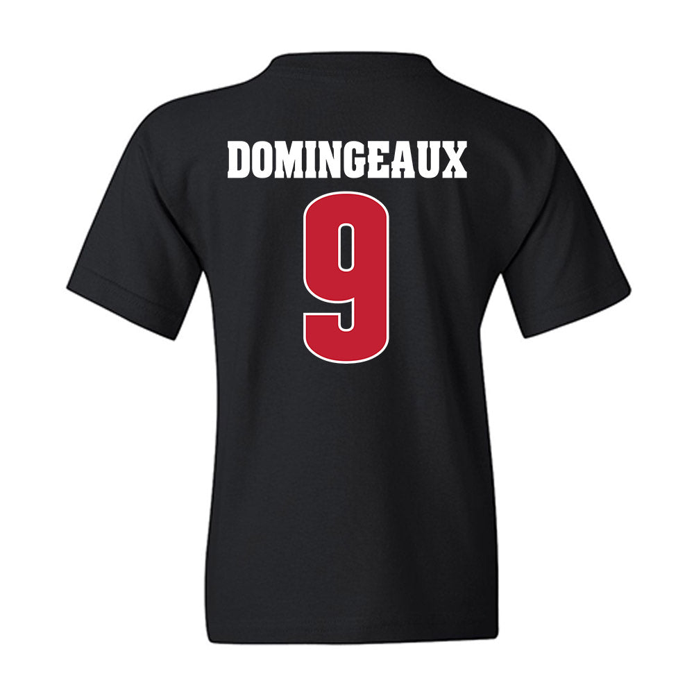 Wisconsin - NCAA Football : Jaylon Domingeaux - Classic Shersey Youth T-Shirt-1