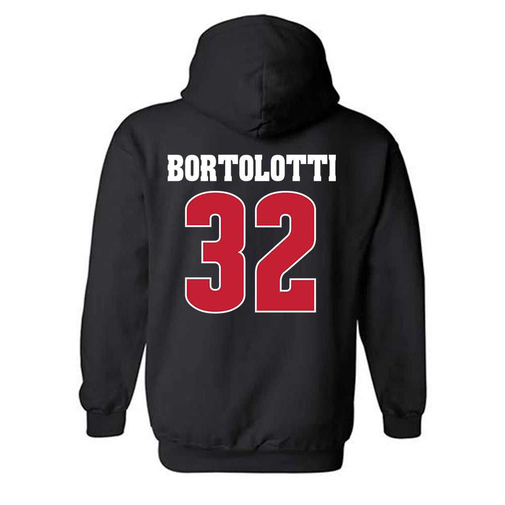 Wisconsin - NCAA Football : Harrison Bortolotti - Classic Shersey Hooded Sweatshirt-1