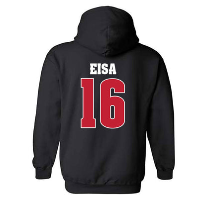Wisconsin - NCAA Men's Soccer : Roman Eisa - Classic Shersey Hooded Sweatshirt-1