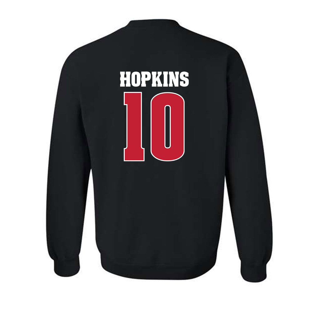 Wisconsin - NCAA Football : Ryan Hopkins - Classic Shersey Crewneck Sweatshirt-1