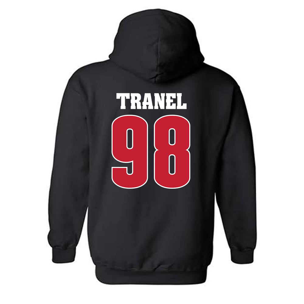 Wisconsin - NCAA Football : Ethan Tranel - Classic Shersey Hooded Sweatshirt-1