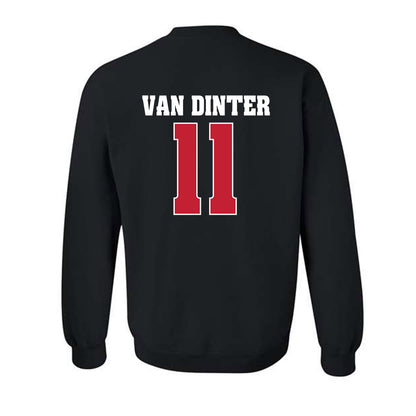Wisconsin - NCAA Football : Carson Van Dinter - Classic Shersey Crewneck Sweatshirt-1