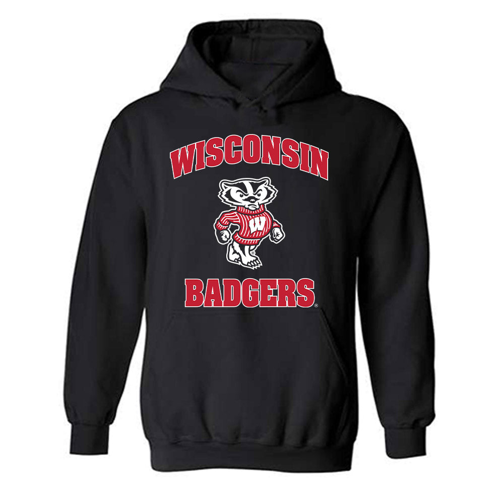 Wisconsin - NCAA Men's Basketball : Trey Autry - Classic Shersey Hooded Sweatshirt-0