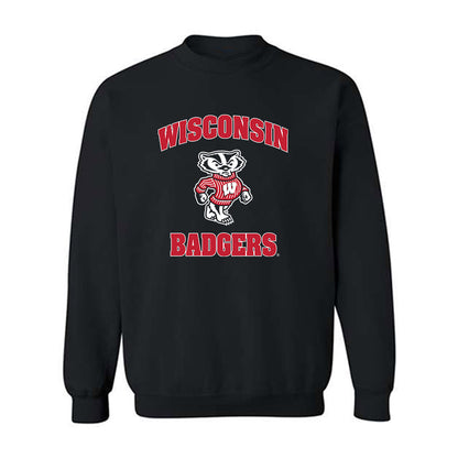 Wisconsin - NCAA Football : Eric Fletcher - Classic Shersey Crewneck Sweatshirt-0