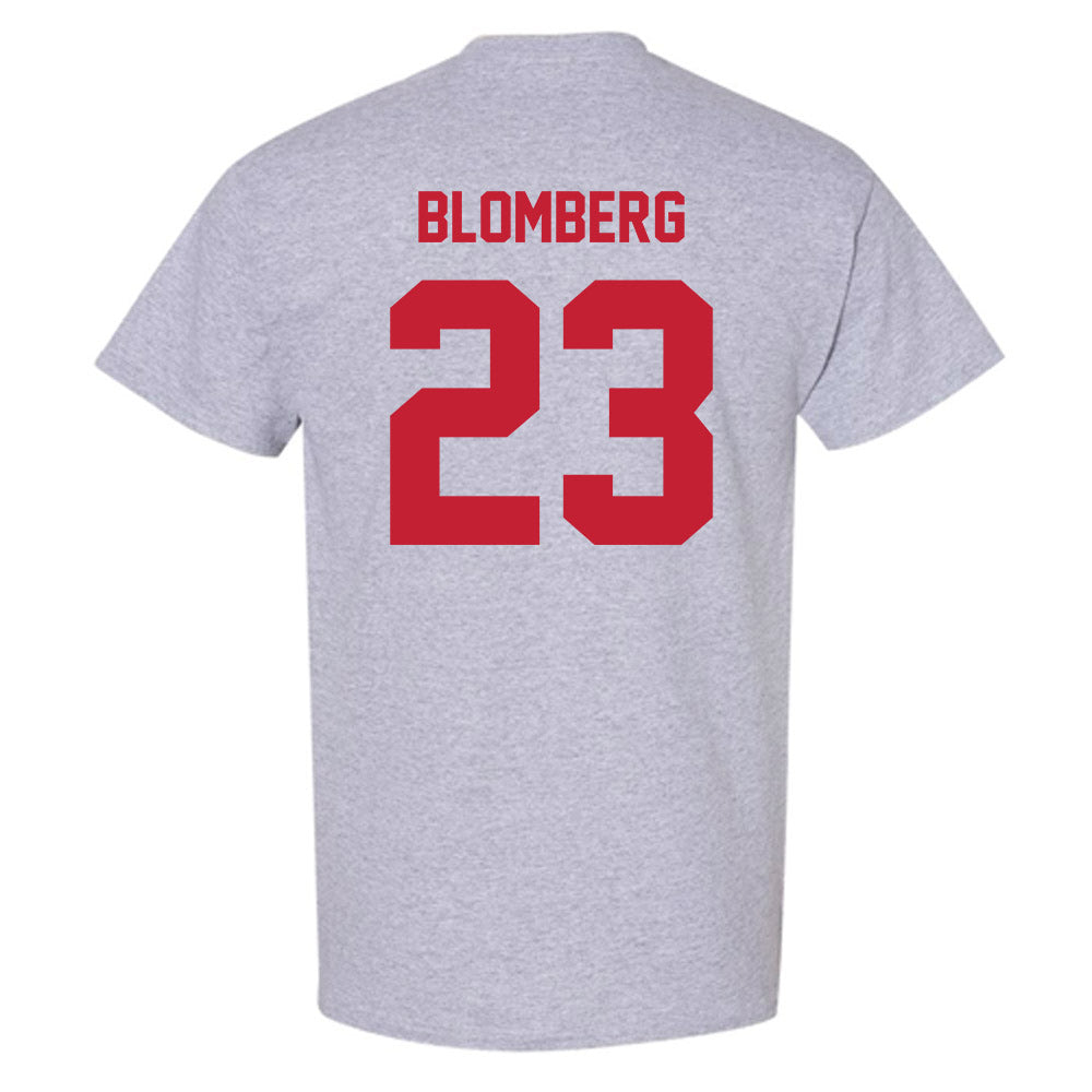 Wisconsin - NCAA Softball : Hilary Blomberg - Classic Shersey T-Shirt-1