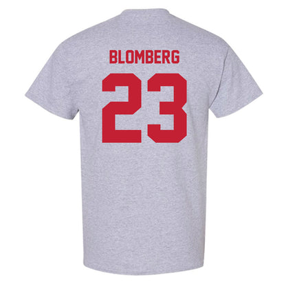 Wisconsin - NCAA Softball : Hilary Blomberg - Classic Shersey T-Shirt-1