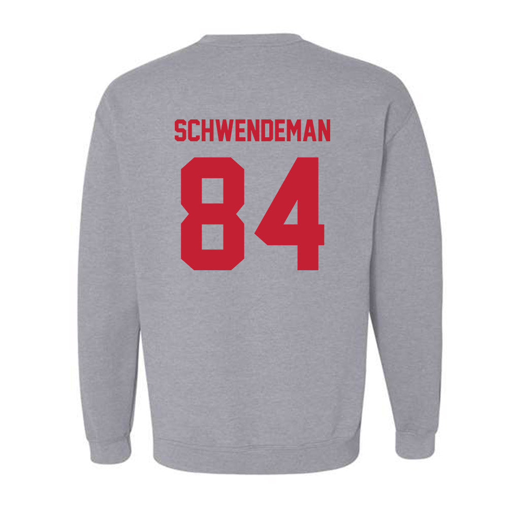 Wisconsin - NCAA Football : Ryan Schwendeman - Classic Shersey Crewneck Sweatshirt-1