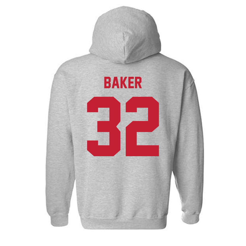 Wisconsin - NCAA Women's Ice Hockey : Chloe Baker - Classic Shersey Hooded Sweatshirt-1
