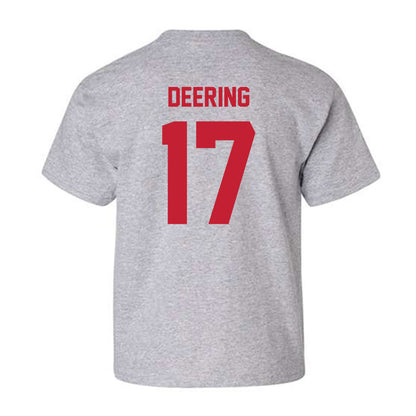 Wisconsin - NCAA Men's Ice Hockey : Grady Deering - Classic Shersey Youth T-Shirt-1