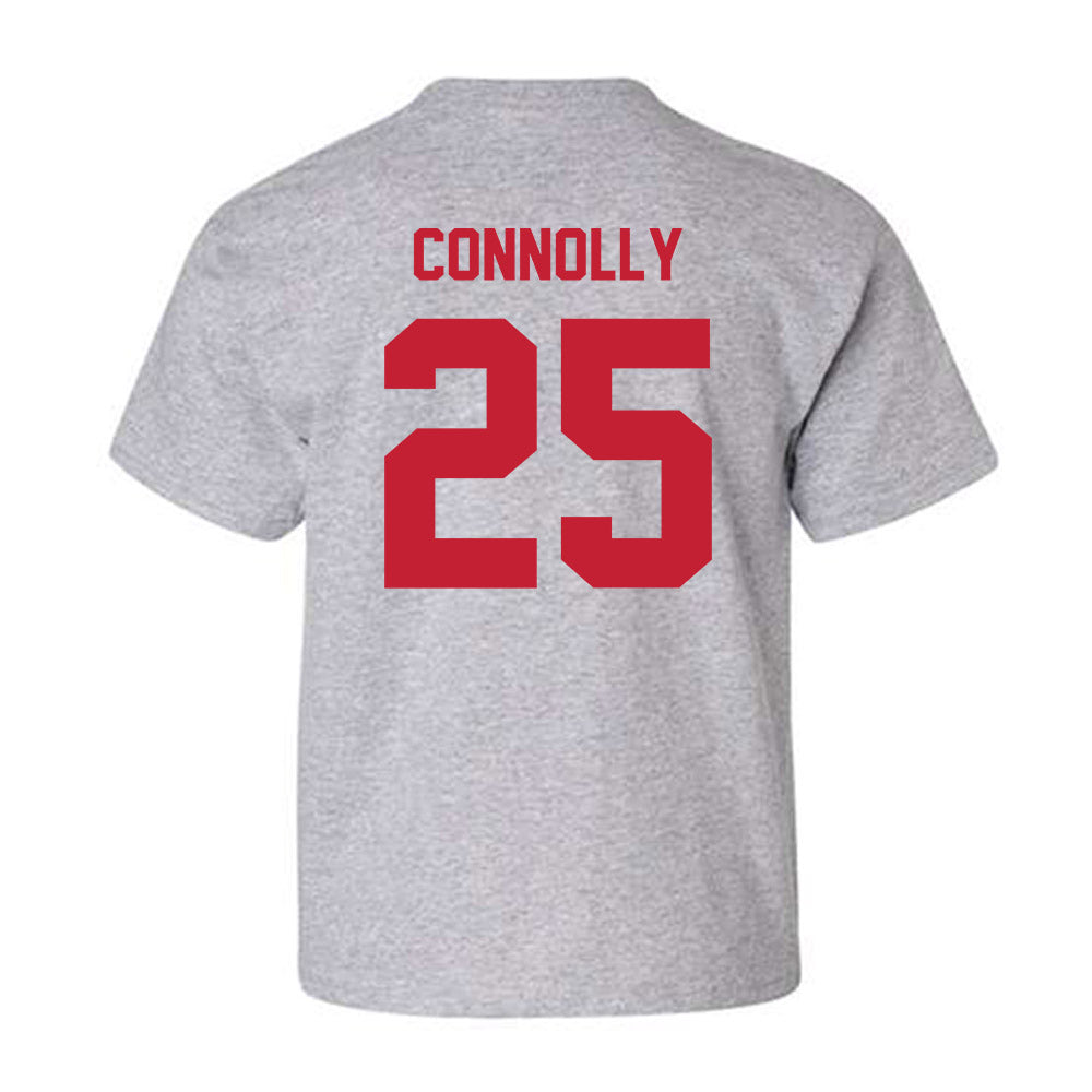 Wisconsin - NCAA Women's Soccer : Erin Connolly - Classic Shersey Youth T-Shirt-1