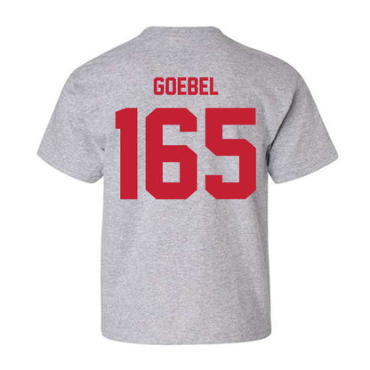 Wisconsin - NCAA Wrestling : Cody Goebel - Classic Shersey Youth T-Shirt-1