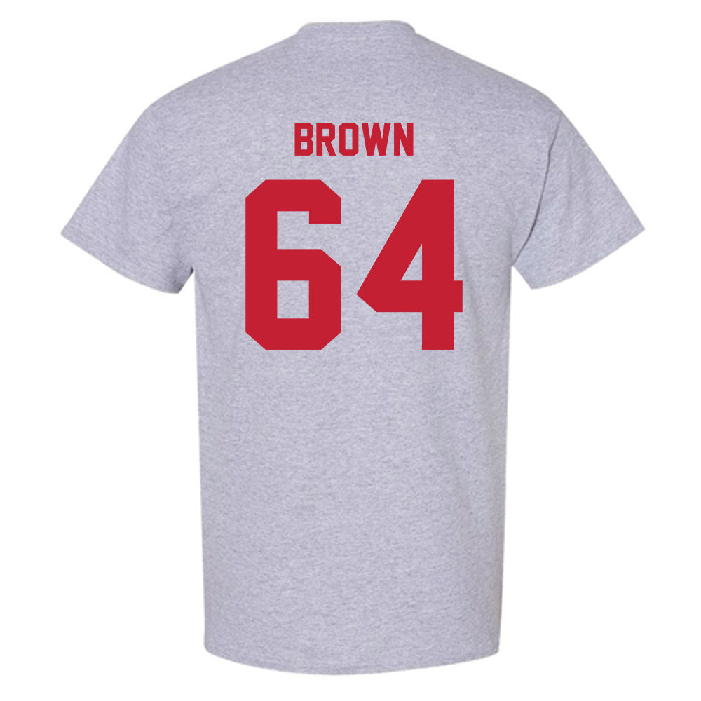 Wisconsin - NCAA Football : Evan Brown - Classic Shersey T-Shirt-1
