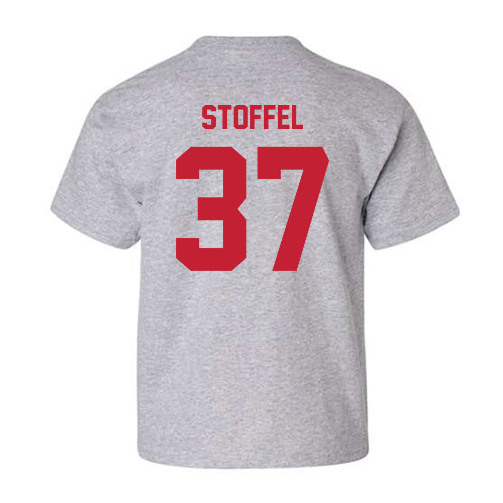 Wisconsin - NCAA Football : Treve Stoffel - Classic Shersey Youth T-Shirt-1