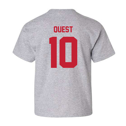 Wisconsin - NCAA Women's Volleyball : Madison Quest - Classic Shersey Youth T-Shirt-1