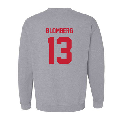 Wisconsin - NCAA Softball : Addison Blomberg - Classic Shersey Crewneck Sweatshirt-1