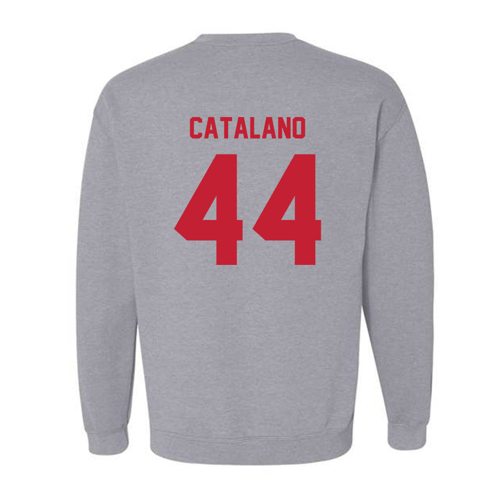 Wisconsin - NCAA Football : Cooper Catalano - Classic Shersey Crewneck Sweatshirt-1