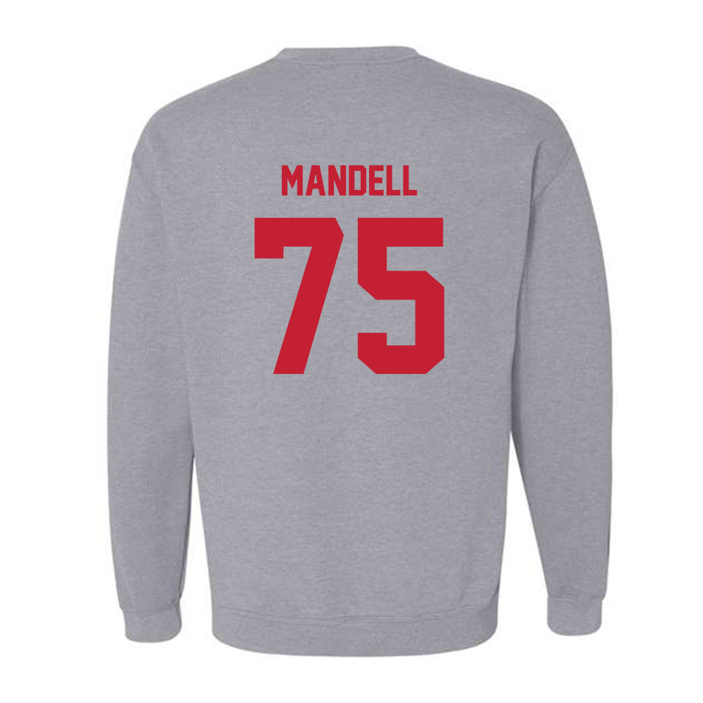 Wisconsin - NCAA Football : Emerson Mandell - Classic Shersey Crewneck Sweatshirt-1