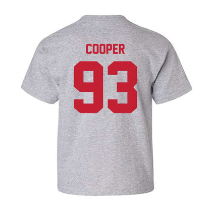 Wisconsin - NCAA Football : DeNigel Cooper - Classic Shersey Youth T-Shirt-1