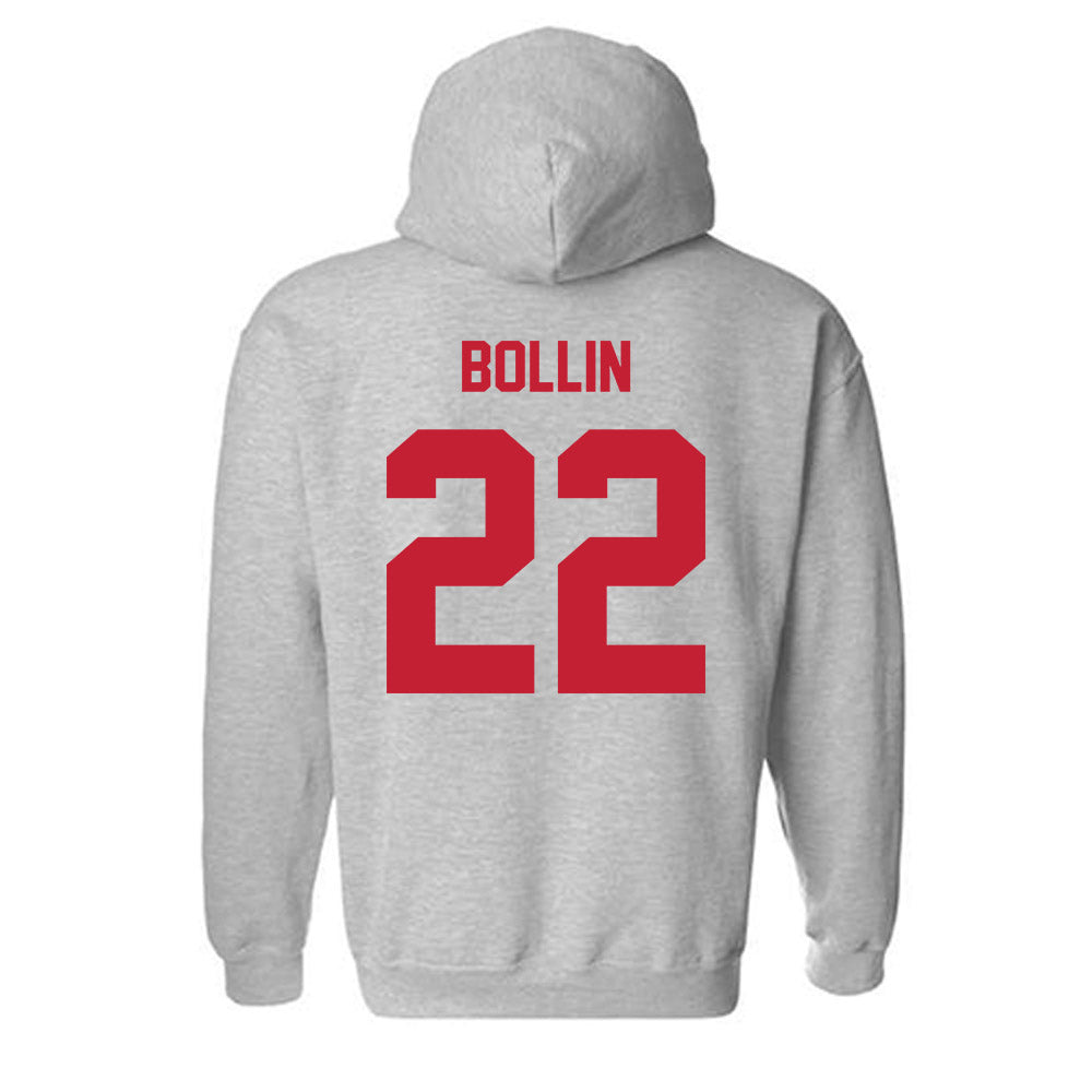 Wisconsin - NCAA Women's Basketball : Shay Bollin - Classic Shersey Hooded Sweatshirt-1