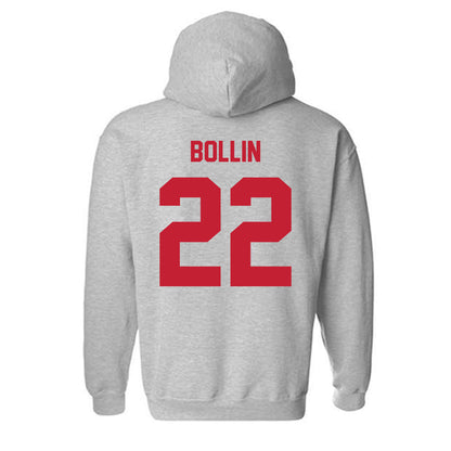 Wisconsin - NCAA Women's Basketball : Shay Bollin - Classic Shersey Hooded Sweatshirt-1