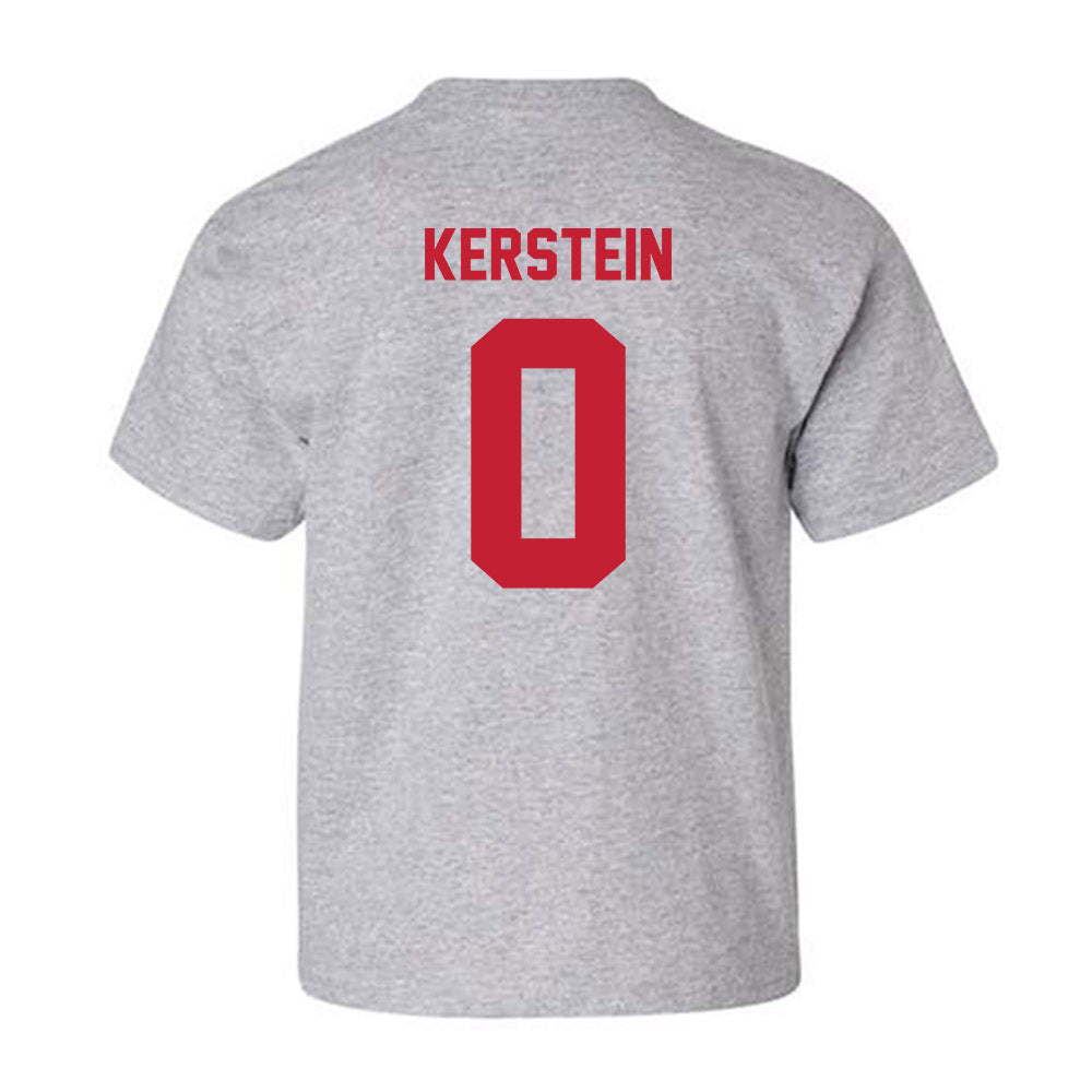 Wisconsin - NCAA Women's Basketball : Nikki Kerstein - Classic Shersey Youth T-Shirt-1