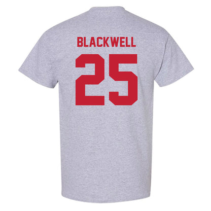 Wisconsin - NCAA Men's Basketball : John Blackwell - Classic Shersey T-Shirt-1